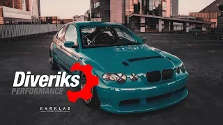 Diveriks performance E46 Compact WIDE BODY | 4K Samsung S9