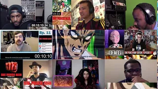 One PUNCH MAN season 2 Episode 11 Reaction Mashup!!!