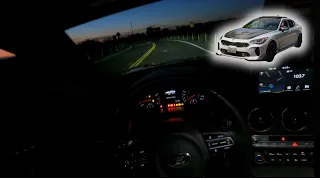 Kia Stinger GT 2 | POV NIGHT DRIVE | (No Speaking)