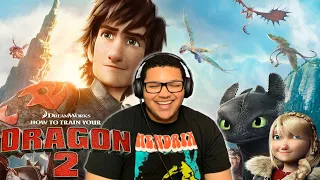 First Time Watching *HOW TO TRAIN YOUR DRAGON 2* (movie reaction/commentary)