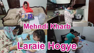 Mehndi Kharb hogie|Eid gift kis ne bejha?|Chand raat family k sath