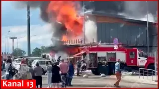 Strong fire at international airport in Russia - Residents are evacuated