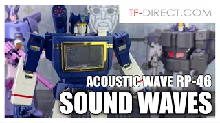 Sound Waves RP 46 KO Fans Toys Acoustic Wave Masterpiece Soundwave Review