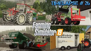 SCHLÜTER at hard WORK! 💪🏽🚜💨 New BUILDING PROJECTS? 🏡🤔 | [FS19] - Timelapse #26 Walchen Seasons