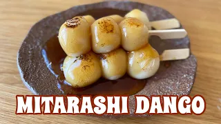 How to make MITARASHI DANGO with Tofu - Traditional Japanese dessert - Japanese Mum Cooking