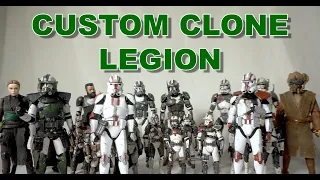 CUSTOM SHOWCASE: My OC Clone Trooper Action Figure LEGION Design! (333rd Legion) - Rustbelt Review