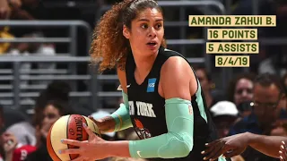 Amanda Zahui B. Full Highlights 2019.8.4 - 16 PTS, 5 ASTS - PopOffBaby.com