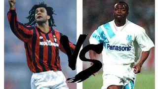 Ruud GULLIT vs Abedi PELÉ (1991) / Milan x Olympique de Marseille