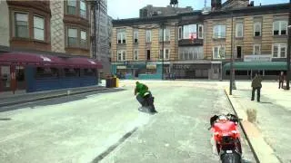 GTA IV - EFLC Drift Bike StuntR