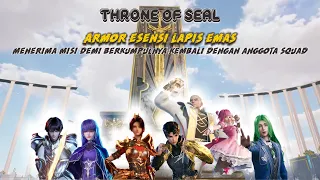 Throne Of Seal Episode 232, Armor lapis emas, menerima misi pribadi demi berkumpulnya kembali Squad