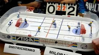 Table Hockey. Настольный хоккей. Moscow Open 2013. Dmitrichenko-Miloradov. Final. Game 5