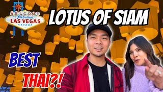 BEST Thai Food in Las Vegas?! Lotus of Siam