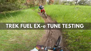 Trek Fuel Ex-e Tune Testing and Riding