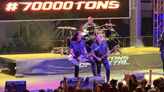 New Halo Effect single live at 70,000 Tons Of Metal 2024 - Become Surrender