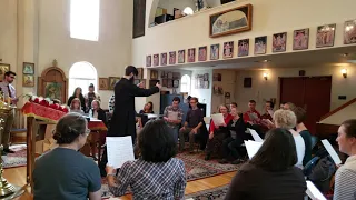 Choir Workshop at St Spiridon
