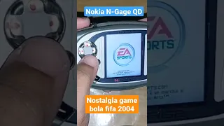 nokia n-gage qd | game nostalgia fifa 2004 #nokia #shorts