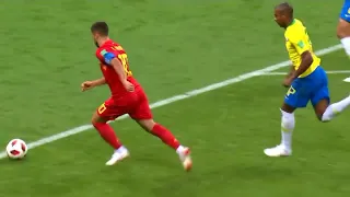 Eden Hazard vs Brazil World Cup 2018