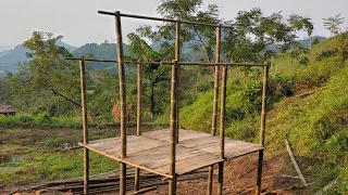 I built a house with bamboo alone ||  episode 1