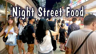 PRATUNAM STREET FOOD AREA | CENTER BANGKOK | NIGHT VIEW 2022 | TRAVEL WITH AMMAR.