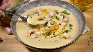 Guests love this recipe! Delicious ROASTED GARLIC soup!