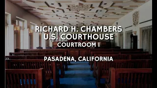 Pasadena Courtroom 1 9:30 AM Thursday 4/11