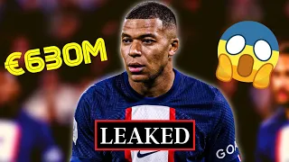 WOW! Kylian Mbappe's Huge PSG Contract Leaked | €630m Gross Salary | Biggest Contract | Highest Paid