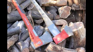 Husqvarna S2800 Splitting Axe vs Stihl Pro Splitting Axe