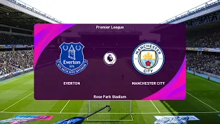 PES 2021 | Everton vs Manchester City - England Premier League | 28/12/2020 | 1080p 60FPS