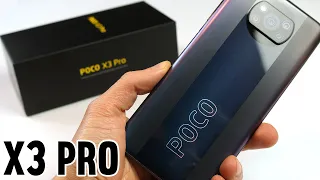 POCO X3 Pro Unboxing - Gaming Test - Camera Test - Phantom Black 8GB RAM 256GB ROM