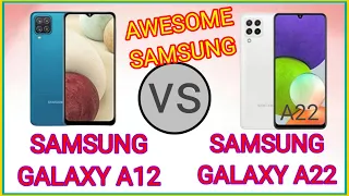 SAMSUNG GALAXY A12 vs SAMSUNG GALAXY A22 #samsunggalaxya12vssamsunggalaxya22 #Gadget1Channel