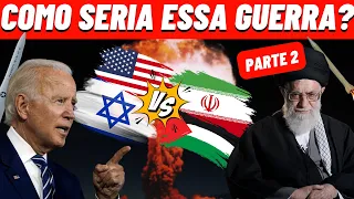 SIMULATION: Israel and the United States ATTACK Iran and Hamas