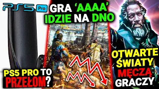 PS5 PRO zaoferuje PRZEŁOM NA RYNKU KONSOL? — Otwarte ŚWIATY MĘCZĄ GRACZY? — GRA AAAA idzie na dno