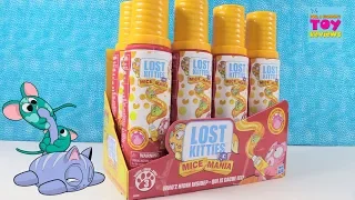 Lost Kitties Mice Mania Squeeze Cheese Blind Bag Toy Review Unboxing | PSToyReviews