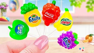 🍉Colorful Mini Jelly Magic 🌈Rainbow Fruit Jelly & Honey Coca Cola or Pepsi or Fanta favor |Min Cakes