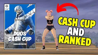 🔴Fortnite Live! Playing Cash Cup And Carrying Subscribers In Ranked! Use Code "DISTORTIONFN"!