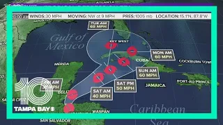 Florida remains in path of Tropical Depression Eta, cone shifts slightly south of Tampa Bay