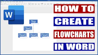 How to create a Flowchart in Word - EASILY (2019)