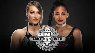 Rhea Ripley Vs Bianca Belair NXT Women's Champion | NXT TakeOver Portland