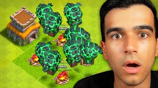 TESTEI O LAVALÃO NO CV8 E QUEBREI O CLASH OF CLANS!