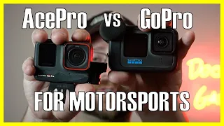 Insta360 AcePro vs GoPro - Motorsports Vlogging Camera Comparison