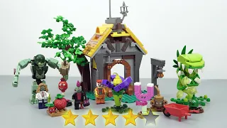 Lego Plants vs. Zombies 2: Dark Ages Brick Set Unboxing & Speed Build | Unofficial Lego