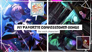 ▪︎° My Favorite Commissioned Songs for each character °▪︎ || Project Sekai ||