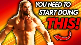 Chris Hemsworth's Secret To Getting JACKED For Thor Love & Thunder!