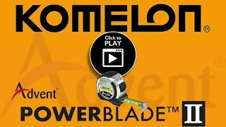 Komelon PowerBlade™ II Pocket Tape 8m/26ft (Width 27mm)
