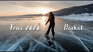 Ice Skating on Lake Baikal — Ice Freestyle on the most Epic Lake — Cinematic Teaser