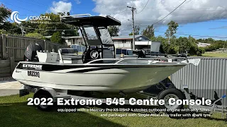 Coastal Boat Sales: 2022 Extreme 545 Centre Console