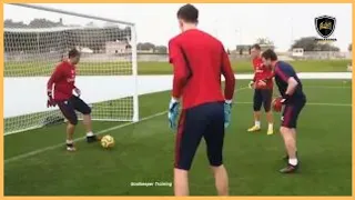 Aston Villa - Emiliano Martínez - Goalkeeper Training
