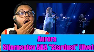 Aurora - Stjernestøv AKA "Stardust" (live) | Brasiliansk reaksjon | 🇳🇴 NORWAY REACTION