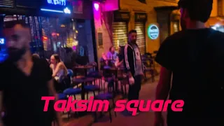 Taksim square at night || istiklal street nightlife