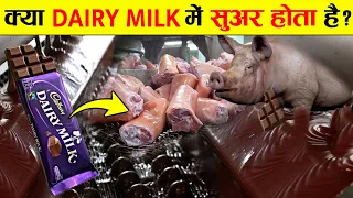 क्या DAIRY MILK में सुअर होता है? | How Is Cadbury Chocolate Made in Factory